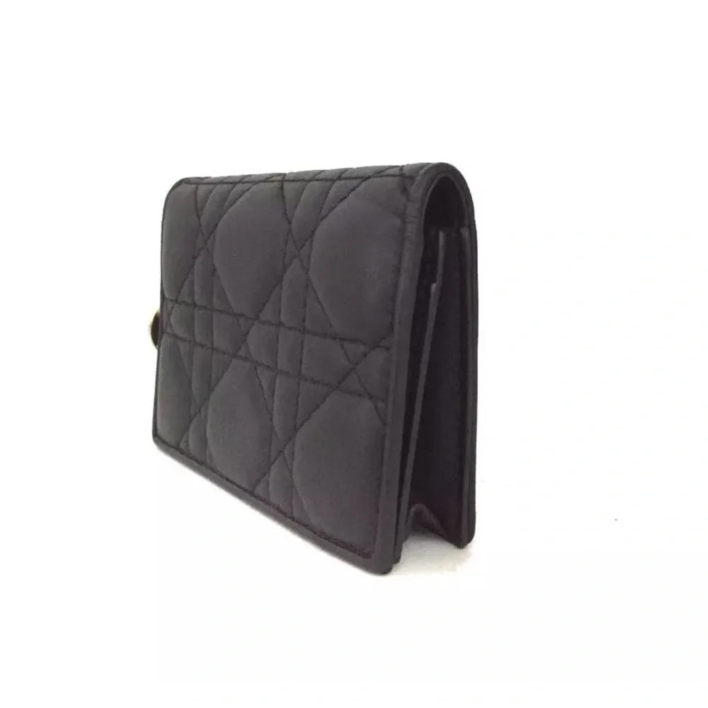 🔥 SALE 🔥 New Dior Black Cannage Bifold Wallet